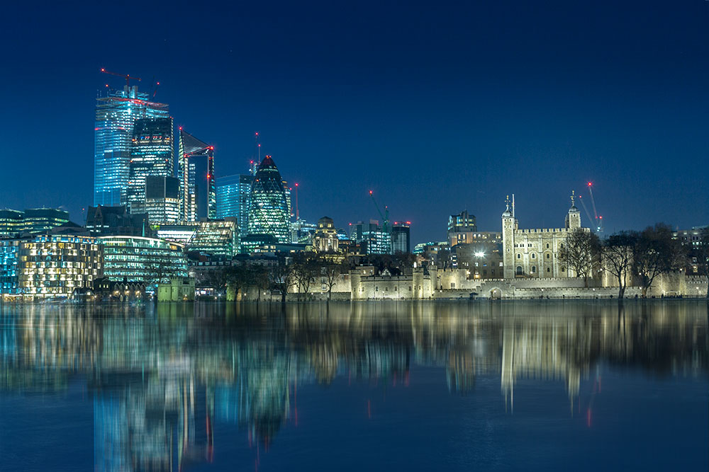 Tower von London bei Nacht, Tower of London at night
